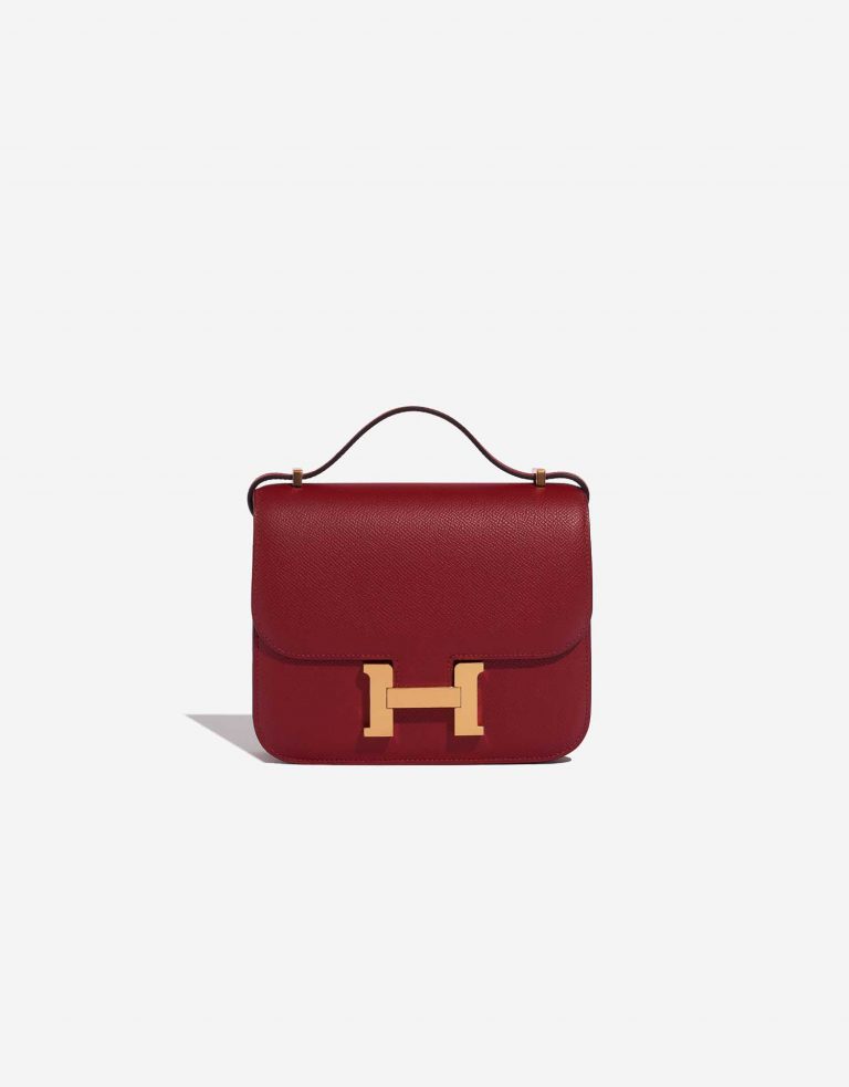 Hermès Constance 18 RougeGrenat Front | Verkaufen Sie Ihre Designer-Tasche auf Saclab.com