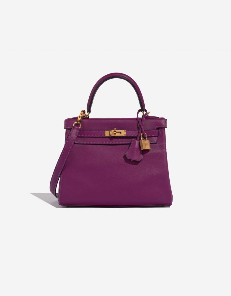 Hermès Kelly 25 Anemone Front  | Sell your designer bag on Saclab.com