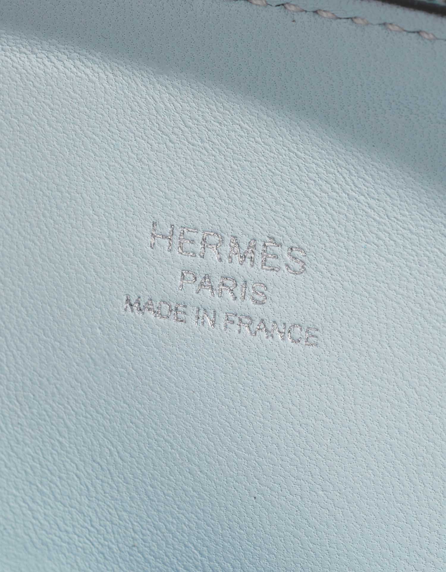 Hermès Bolide Mini20 BlueBrume Logo  | Sell your designer bag on Saclab.com
