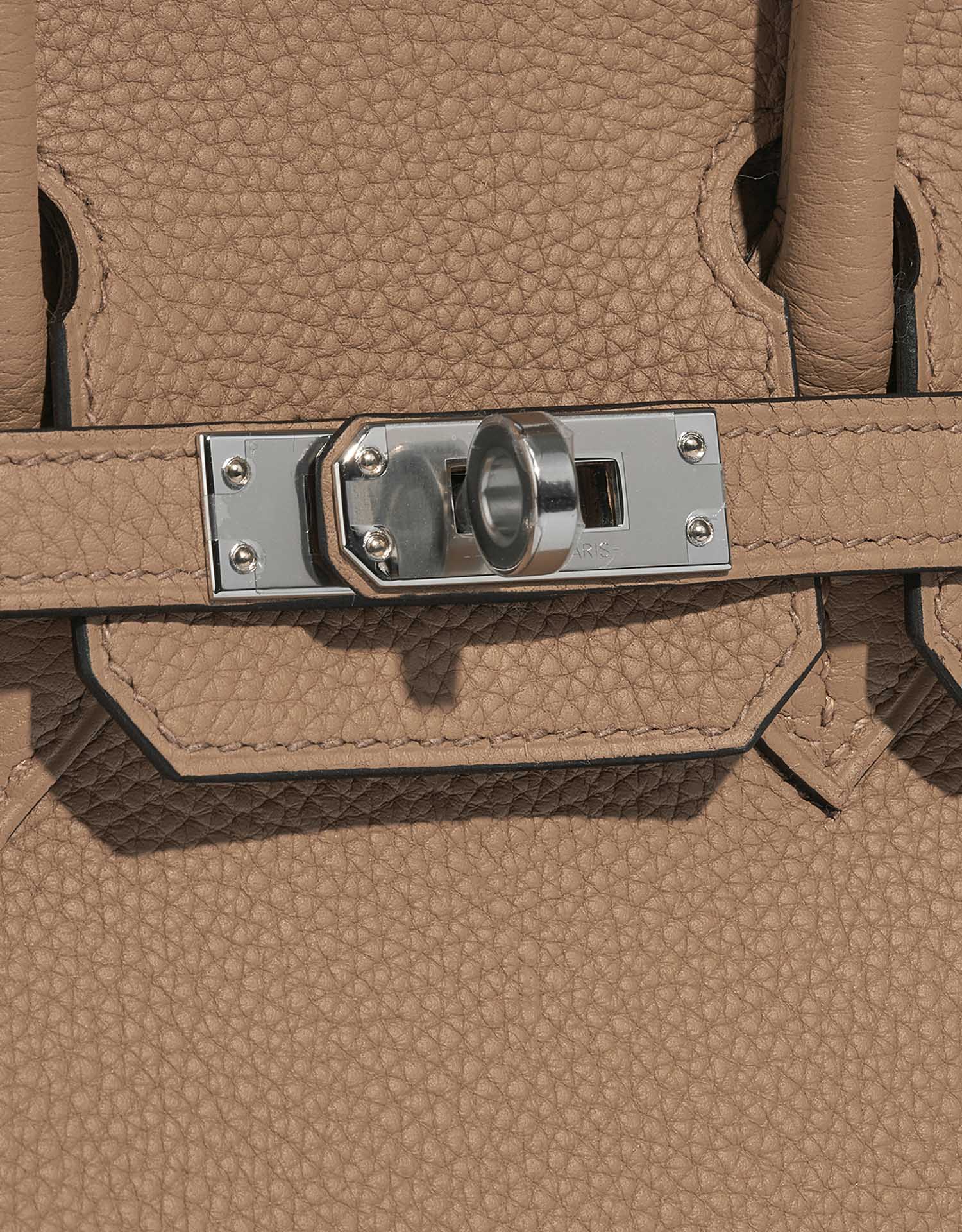 Hermes Birkin 25 Chai Bag Palladium Hardware Togo Leather
