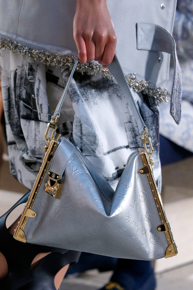 Louis Vuitton Cruise 2023 Silver Bag