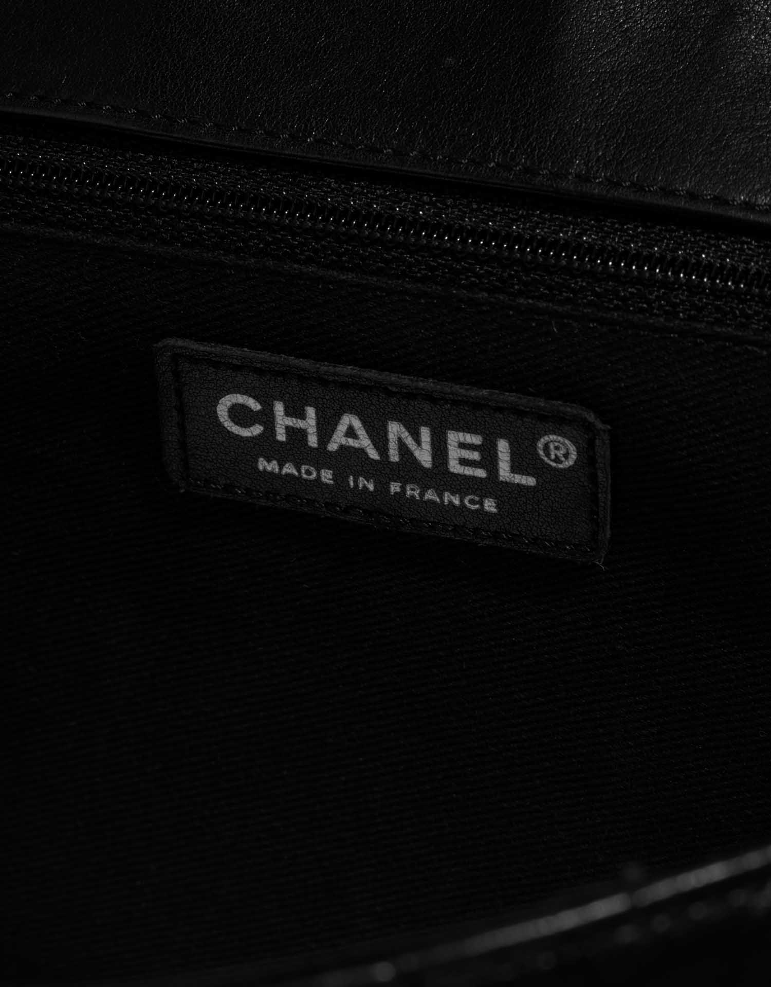 Chanel Timeless Medium Black  Logo  | Sell your designer bag on Saclab.com