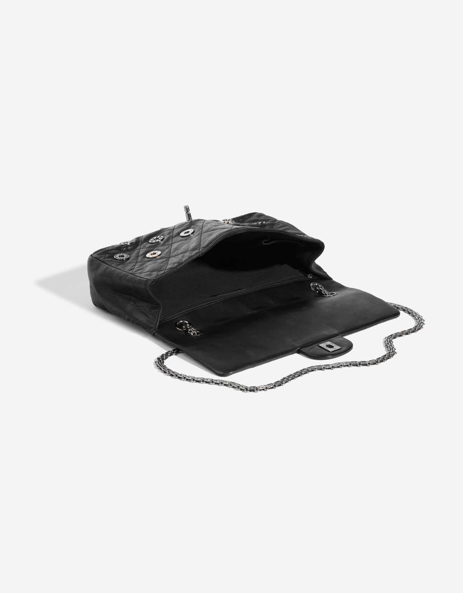 Chanel Timeless Medium Black  Inside  | Sell your designer bag on Saclab.com