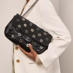 Pre-owned Chanel bag Timeless Medium Chevre Black Black Model | Sell your designer bag on Saclab.com