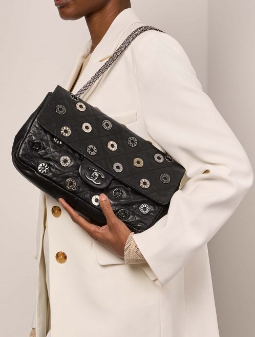 Chanel Timeless Medium Black  Front  | Sell your designer bag on Saclab.com
