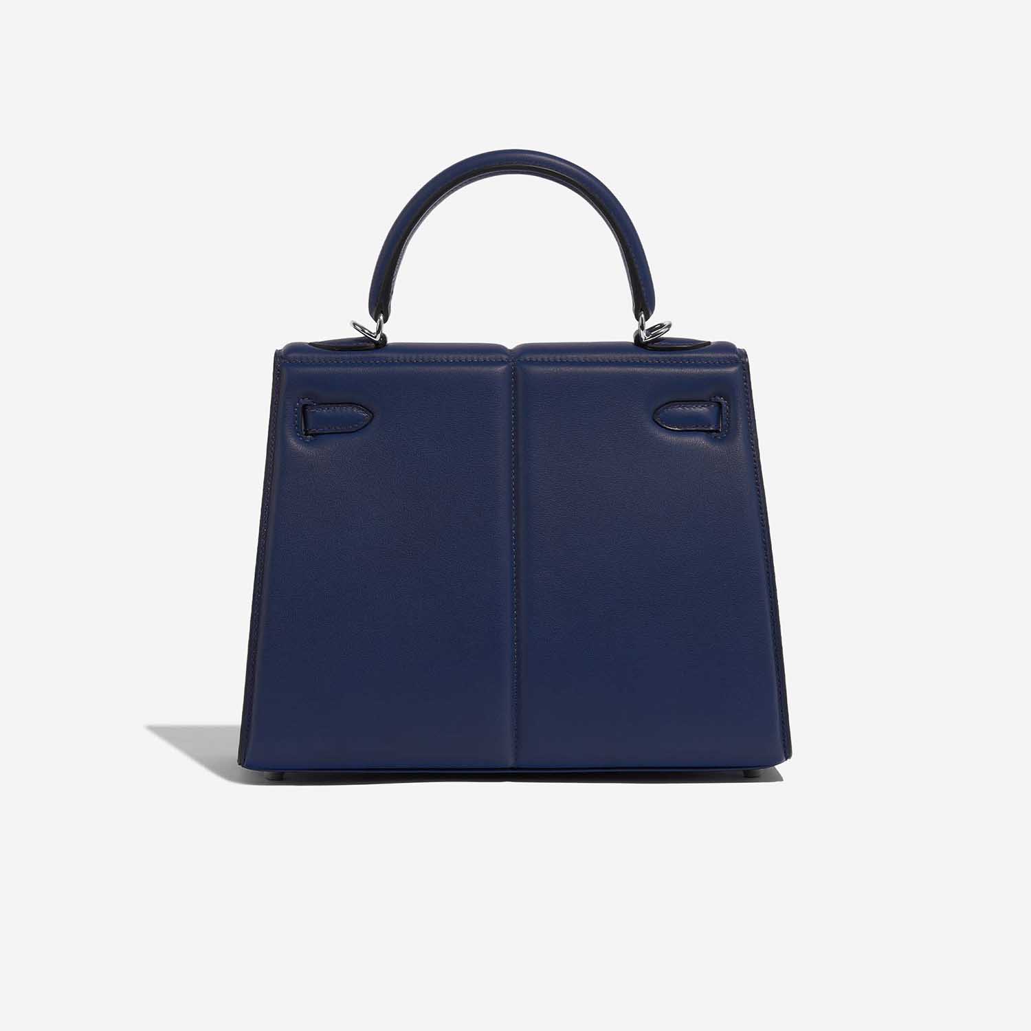 Hermès Kelly 25 BlueSaphire Back  | Sell your designer bag on Saclab.com