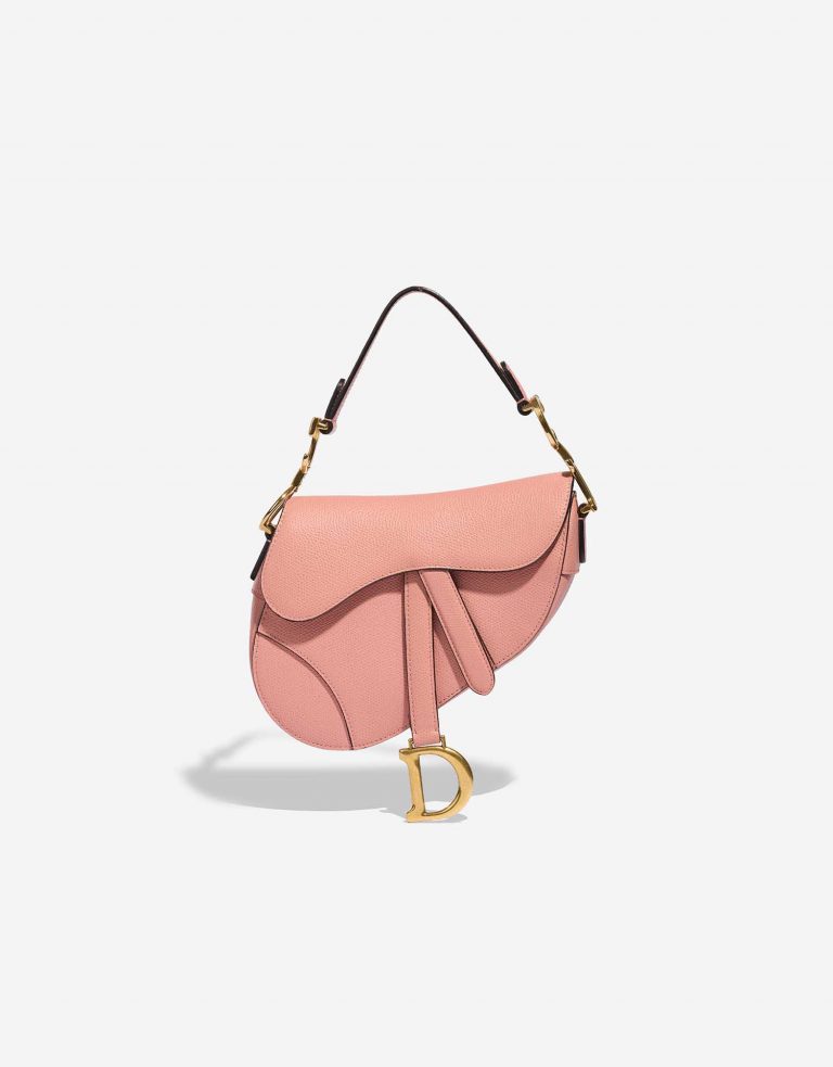Dior Saddle Mini Pink Front  | Sell your designer bag on Saclab.com