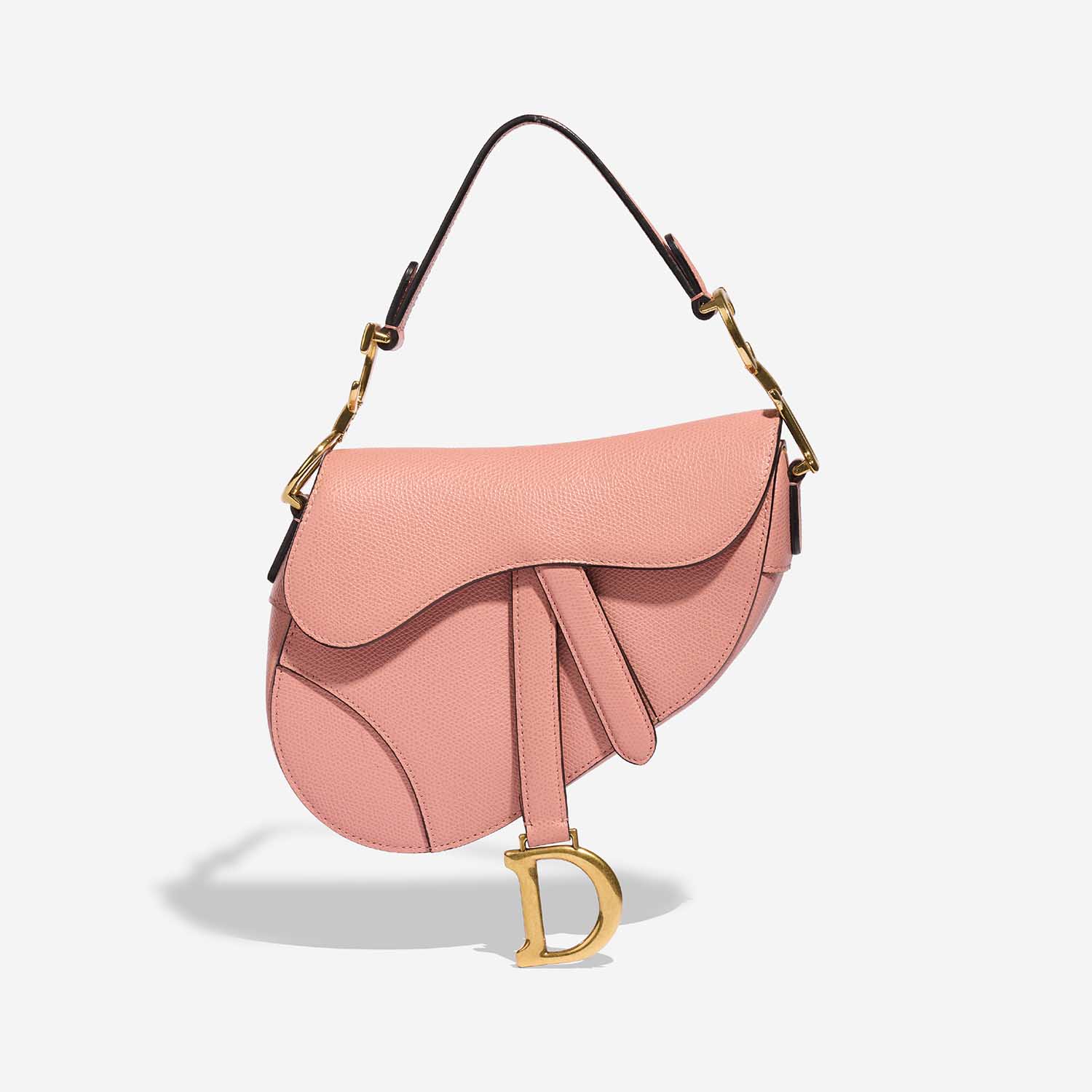 Dior Saddle Mini Pink Front  | Sell your designer bag on Saclab.com