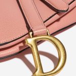 Dior Saddle Mini Pink Closing System  | Sell your designer bag on Saclab.com