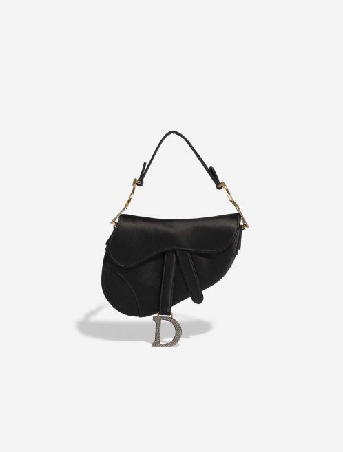 Dior Saddle Mini Black Front  | Sell your designer bag on Saclab.com