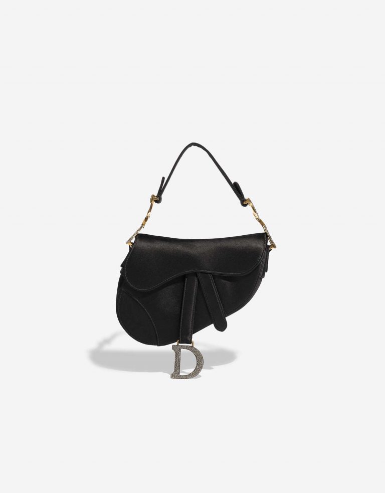 Dior Saddle Mini Black Front  | Sell your designer bag on Saclab.com