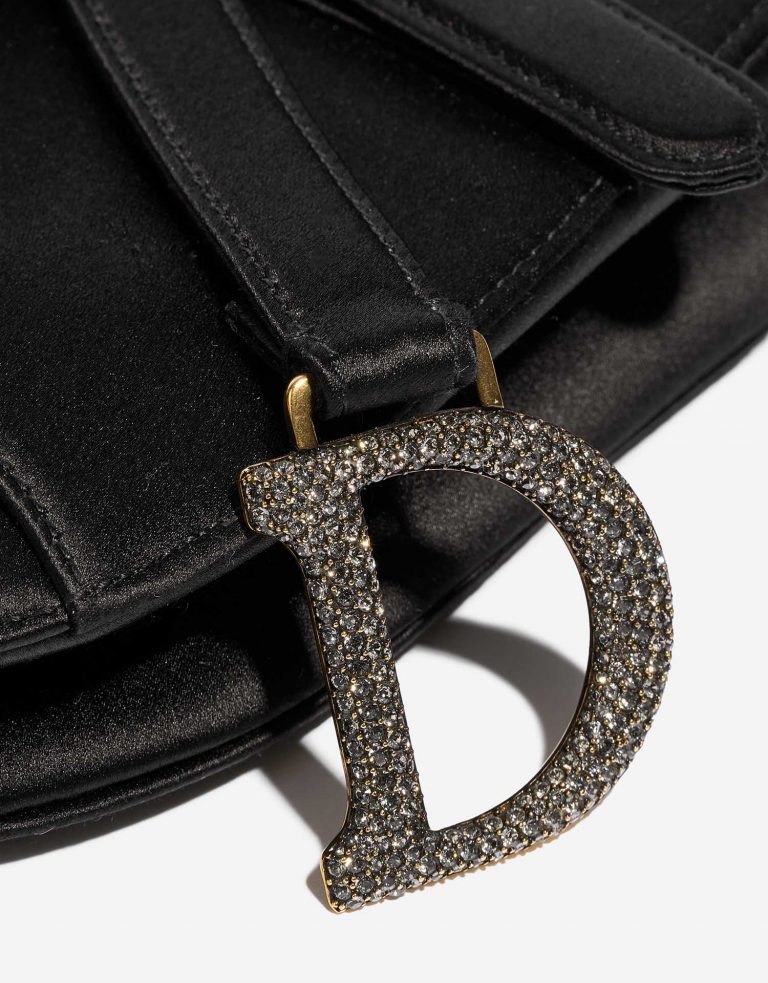 Dior Saddle Mini Black Closing System  | Sell your designer bag on Saclab.com