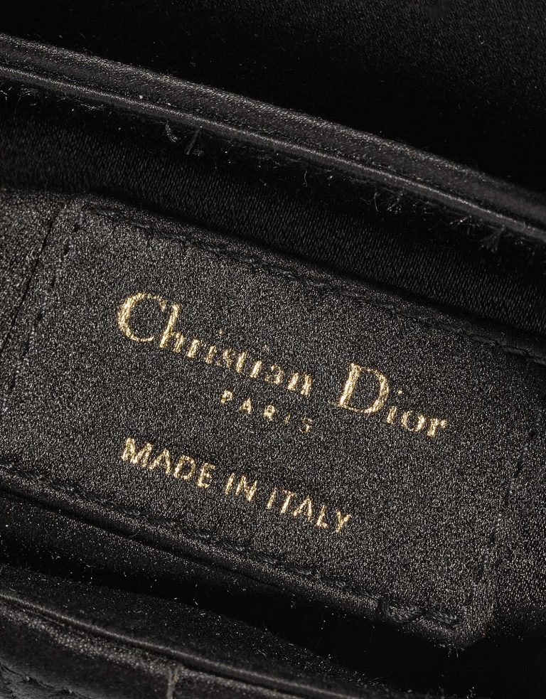 Dior Saddle Mini Black Logo  | Sell your designer bag on Saclab.com