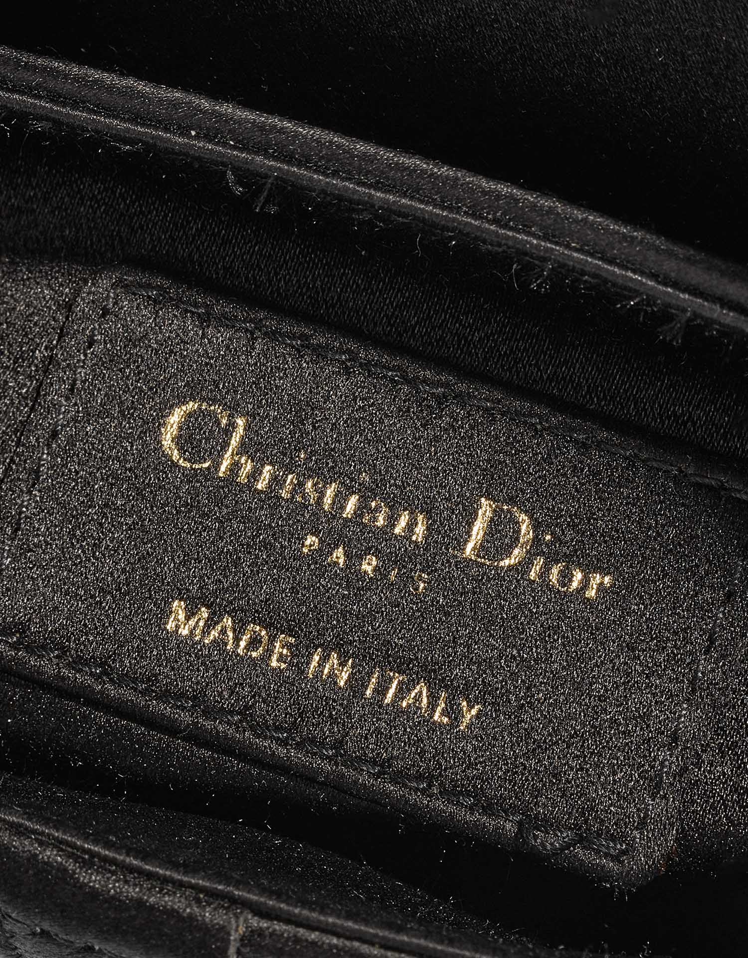 Dior Saddle Mini Black Logo | Vendre votre sac de créateur sur Saclab.com
