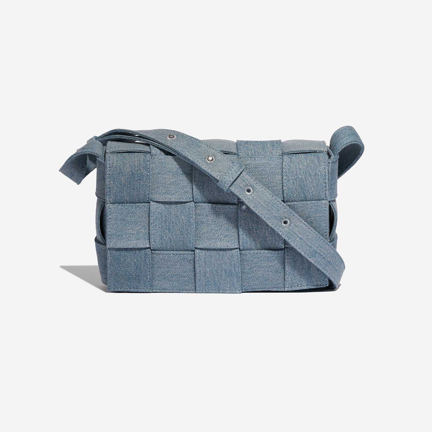 Bottega Cassette OneSize IndigoWashed Front  | Sell your designer bag on Saclab.com