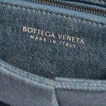 Bottega Cassette OneSize IndigoWashed Logo  | Sell your designer bag on Saclab.com