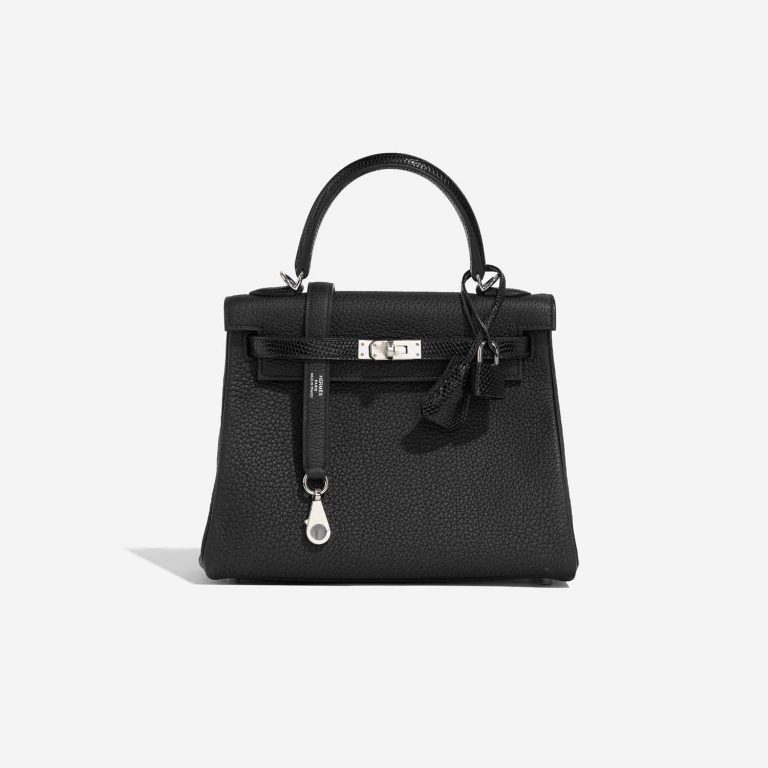 Hermès KellyTouch 25 Black Front  | Sell your designer bag on Saclab.com