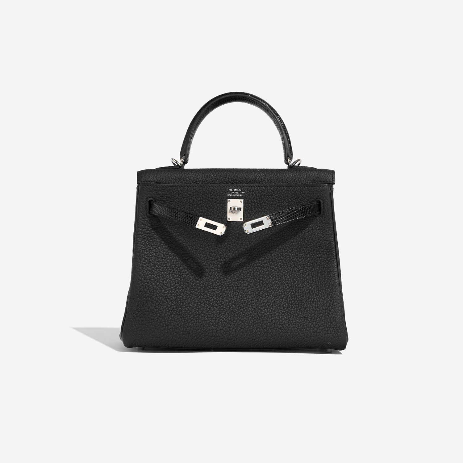Hermès KellyTouch 25 Schwarz Front Open | Verkaufen Sie Ihre Designer-Tasche auf Saclab.com