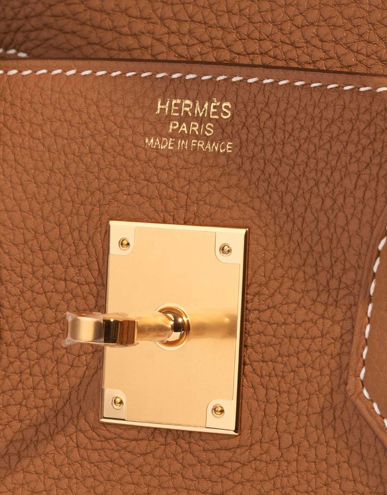 Hermès Birkin 30 Gold Logo  | Sell your designer bag on Saclab.com