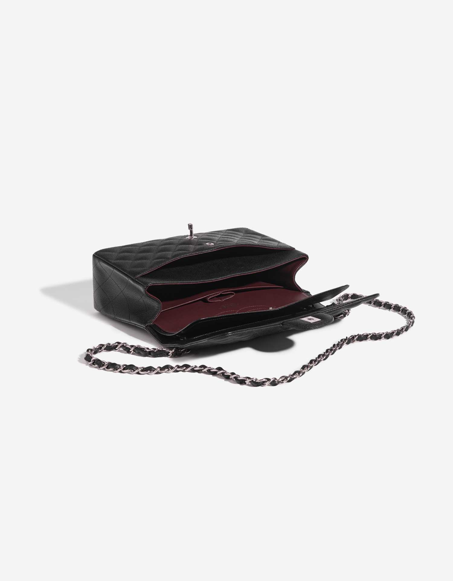 Chanel Timeless Jumbo Black Inside  | Sell your designer bag on Saclab.com