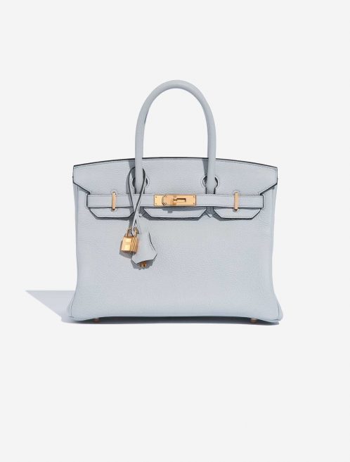 Hermès Birkin 30 BluePale Front | Vendez votre sac de créateur sur Saclab.com