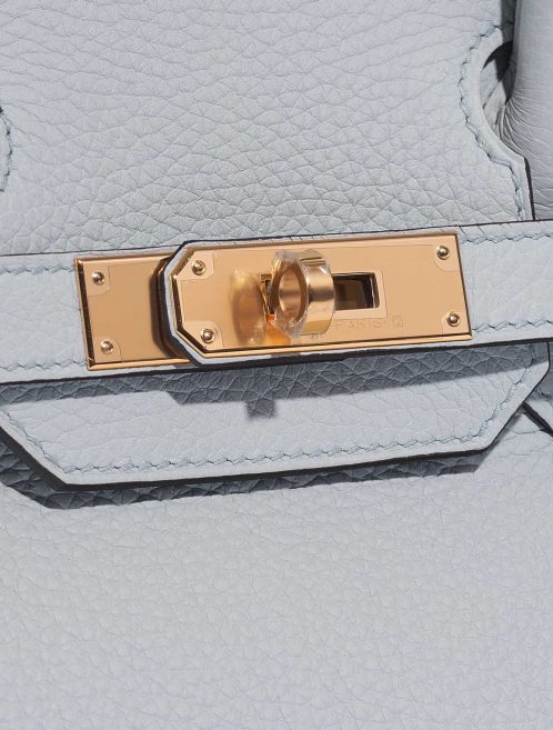 Hermès Birkin 30 BluePale Closing System  | Sell your designer bag on Saclab.com
