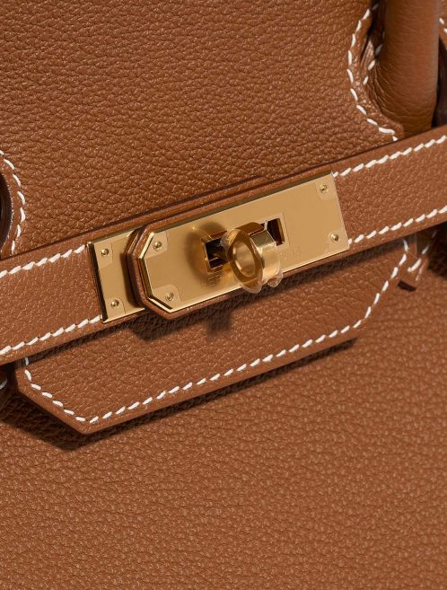 Hermès Birkin 35 Gold Closing System  | Sell your designer bag on Saclab.com