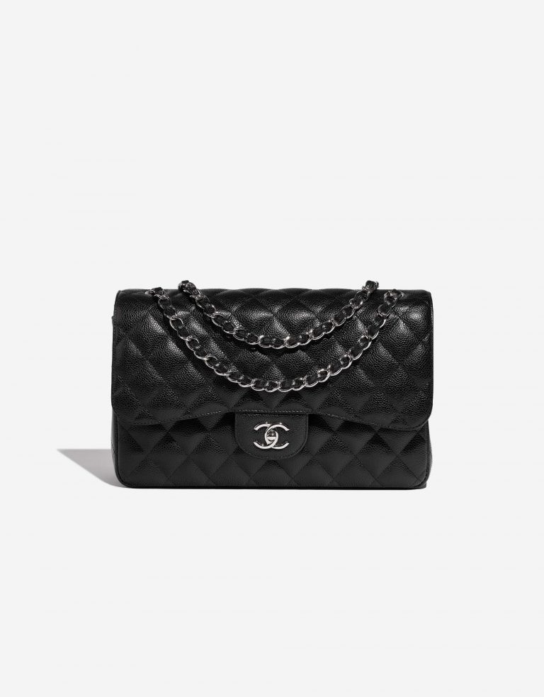 Chanel Timeless Jumbo Black Front  | Sell your designer bag on Saclab.com