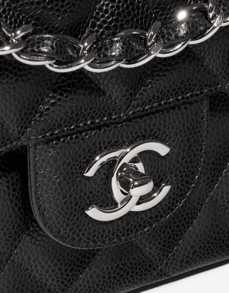 Chanel Timeless Jumbo Black Closing System  | Sell your designer bag on Saclab.com