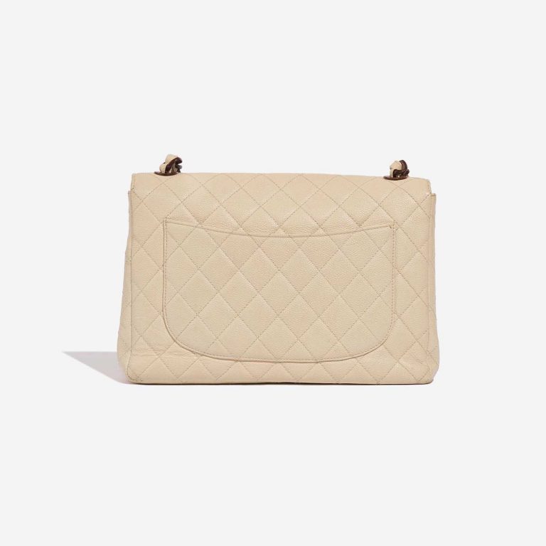 Chanel Timeless Jumbo Beige Back  | Sell your designer bag on Saclab.com