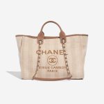 Chanel Deauville Medium Beige Front  | Sell your designer bag on Saclab.com