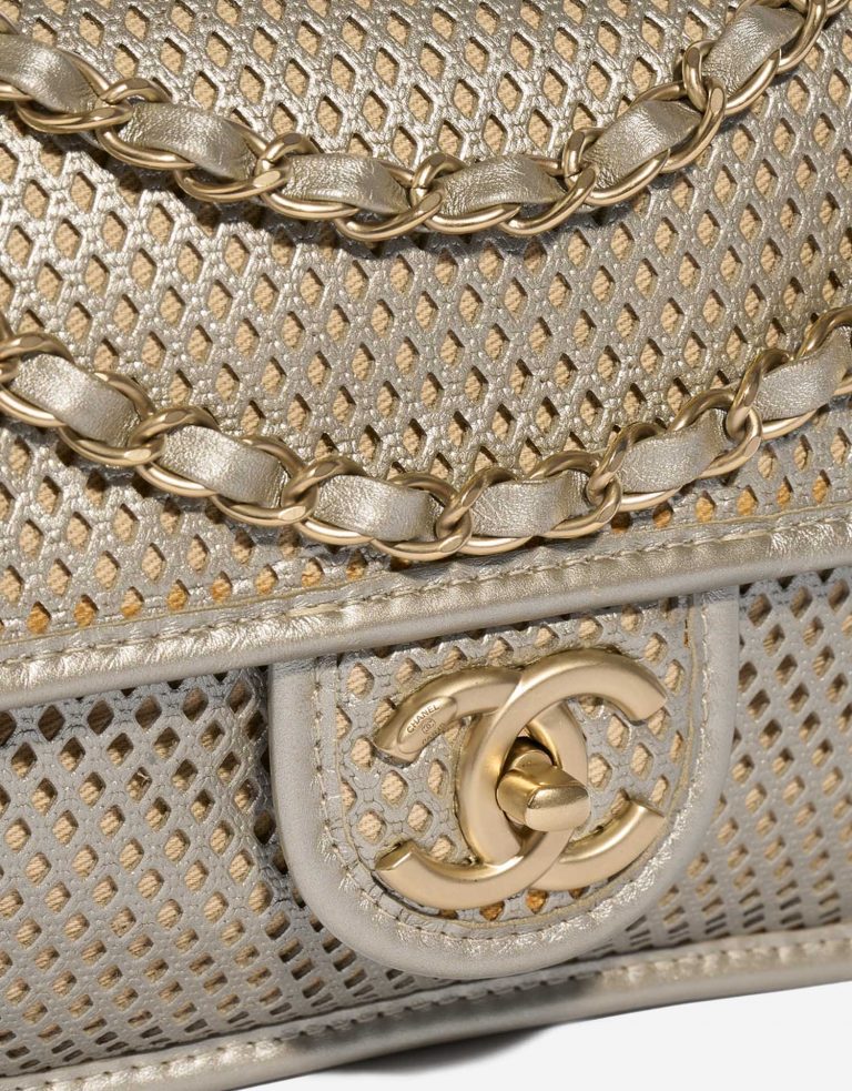 Chanel Timeless Medium Gold Front  | Sell your designer bag on Saclab.com