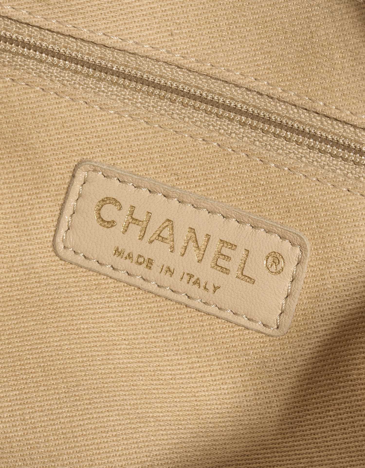 Chanel Timeless Medium Gold Logo  | Sell your designer bag on Saclab.com