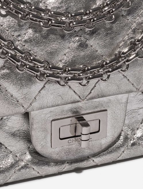 Chanel 255Reissue 224 Silver Closing System  | Sell your designer bag on Saclab.com