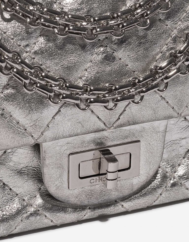 Chanel 255Reissue 224 Silver Front  | Sell your designer bag on Saclab.com