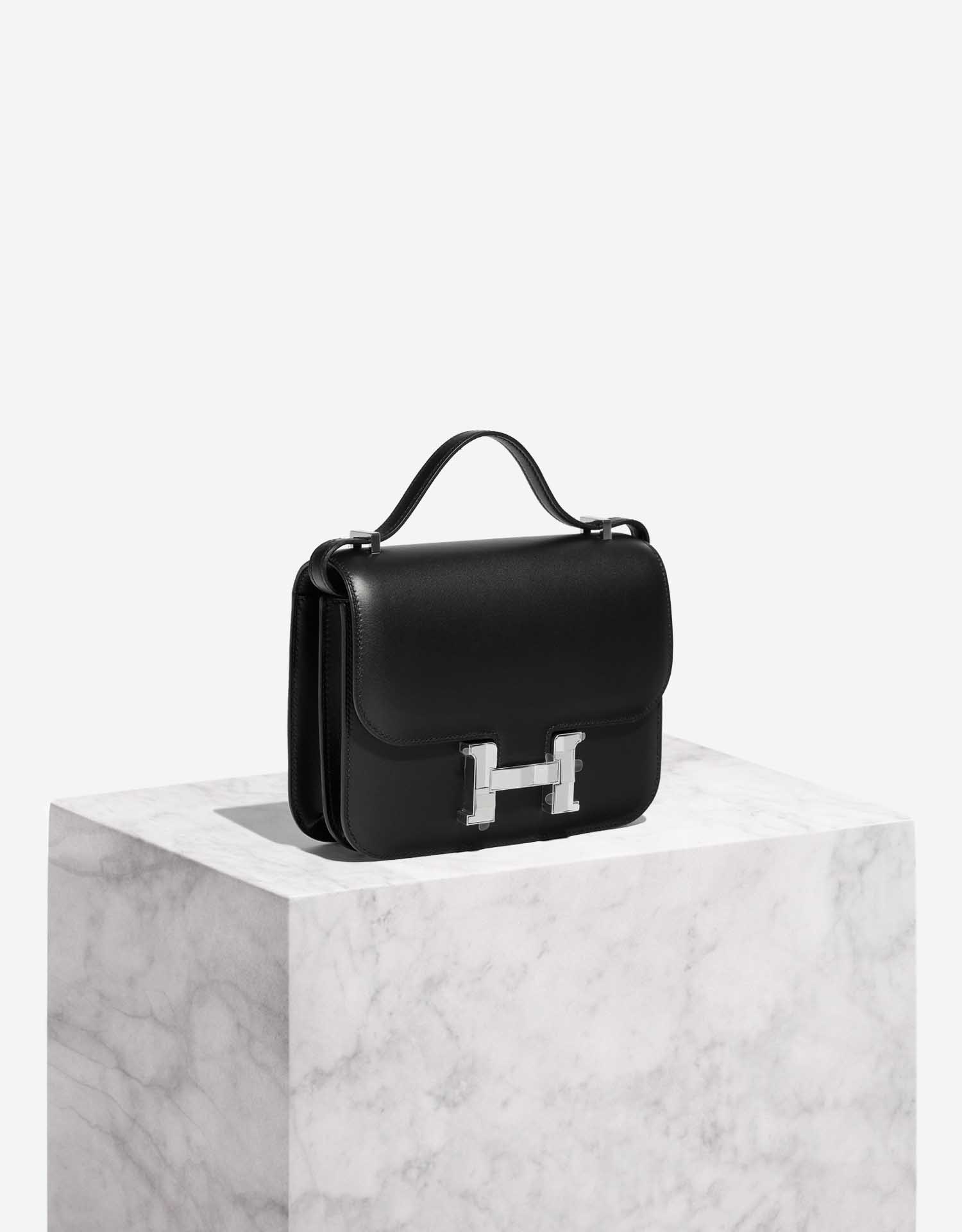 Hermes Constance 24 In Black: Veau Swift Handbag