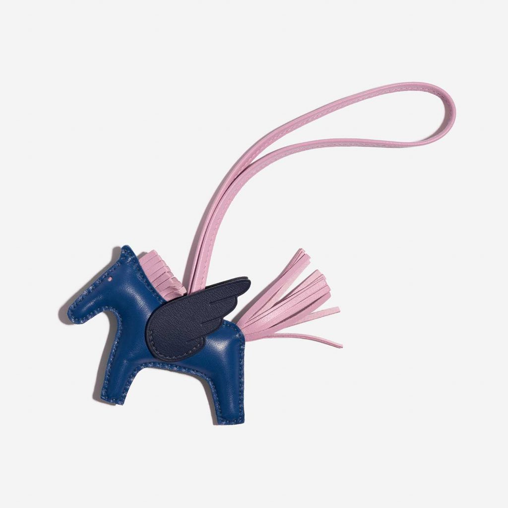 Hermès Rodeo Pegasus PM Milo Blue de France / Mauve Sylvestre / Blue ...