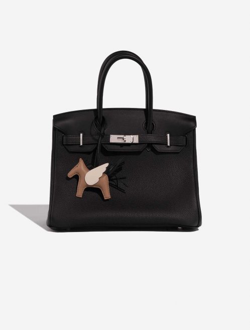Hermès RodeoPegasusPM OneSize Chai-Nata-Black Closing System  | Sell your designer bag on Saclab.com