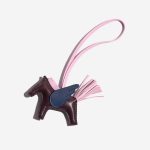 Hermès RodeoPegasus PM RougeSellier-MauveSylvestre-BlueSaphir Front  | Sell your designer bag on Saclab.com