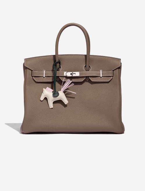 Hermès Rodeo PM Craie-Vert-MauvePale Closing System  | Sell your designer bag on Saclab.com