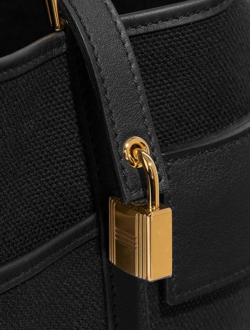 Hermès PicotinCargo 18 Black Closing System  | Sell your designer bag on Saclab.com