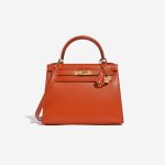 Hermès Kelly 28 TerreBattue Front | Verkaufen Sie Ihre Designer-Tasche auf Saclab.com