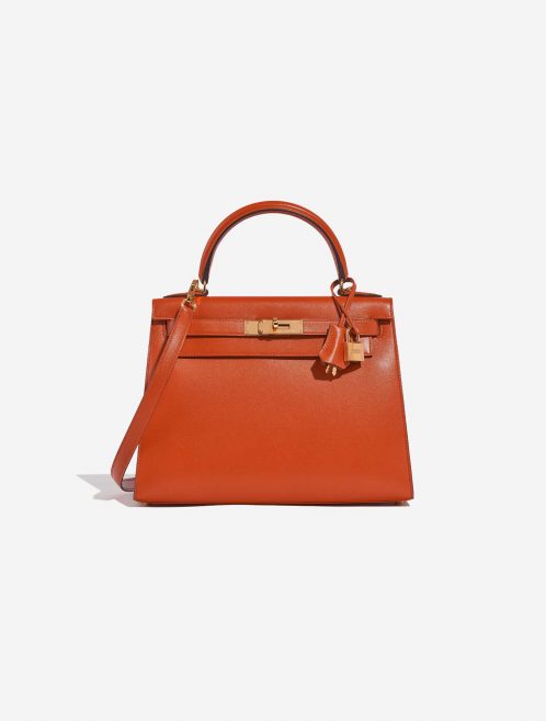 Hermès Kelly 28 TerreBattue Front  | Sell your designer bag on Saclab.com
