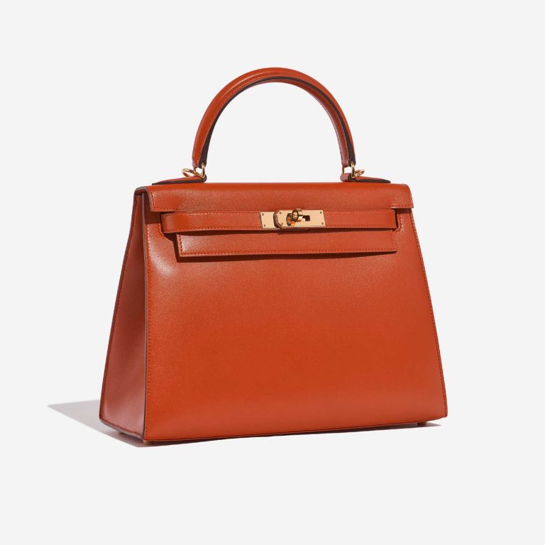 Hermès Kelly 28 TerreBattue Side Front  | Sell your designer bag on Saclab.com