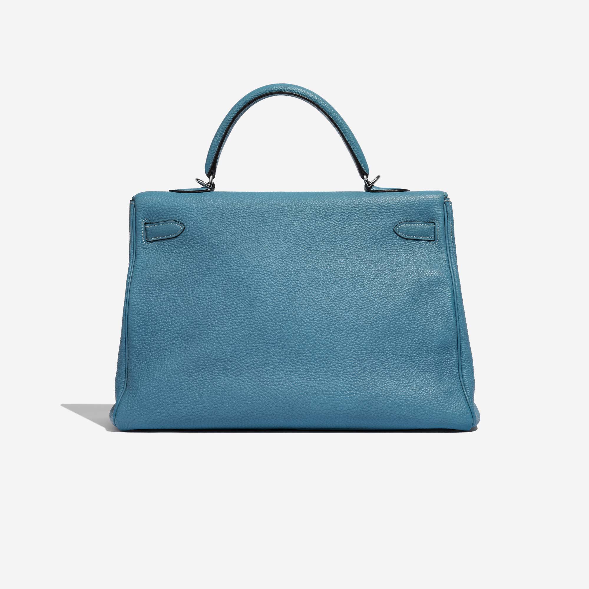 Hermès Kelly 35 BlueJean Back  | Sell your designer bag on Saclab.com