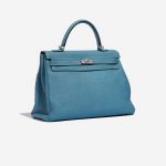 Hermès Kelly 35 BlueJean Side Front  | Sell your designer bag on Saclab.com