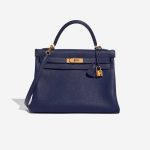 Hermès Kelly 32 BlueEncre Front | Vendre votre sac de créateur sur Saclab.com