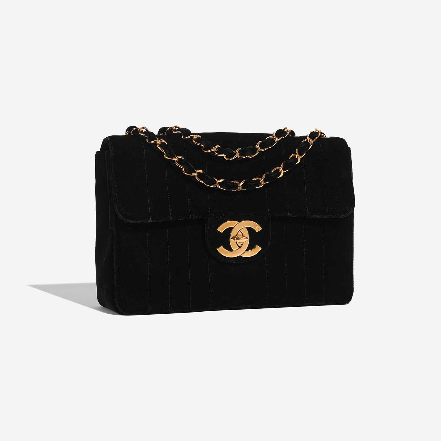 Chanel Timeless Jumbo Black Side Front  | Sell your designer bag on Saclab.com