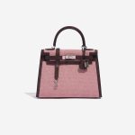 Hermès Kelly 28 Ecru-RougeSellier-Anemone-Brique Front  | Sell your designer bag on Saclab.com