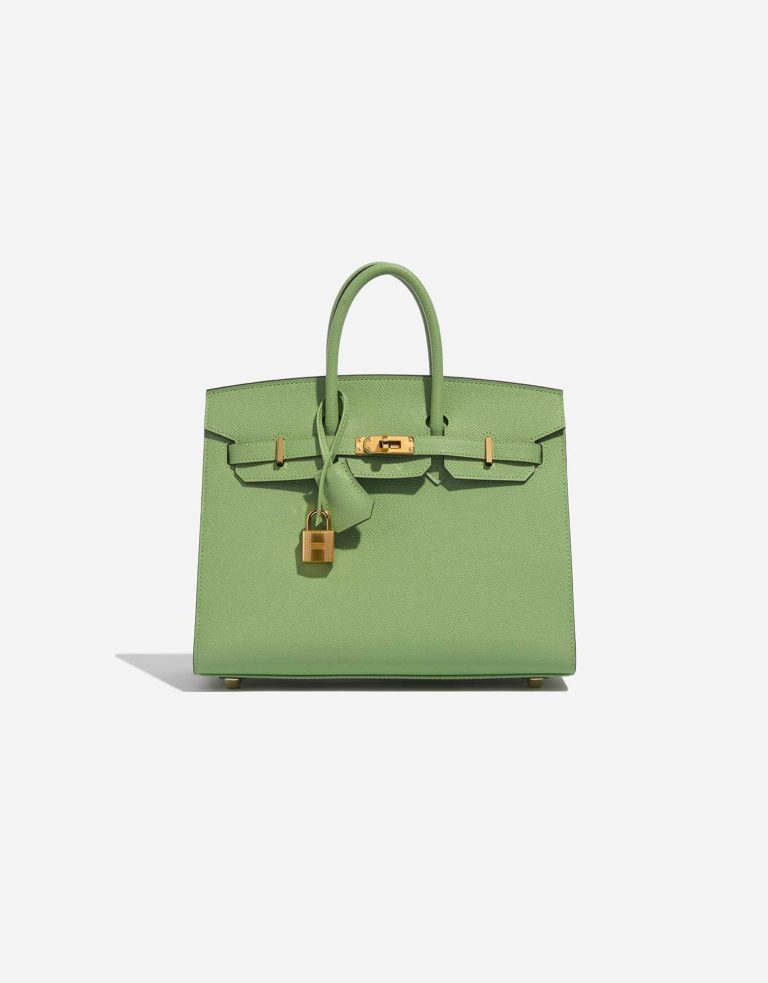 Hermès Birkin 25 VertCriquet Front  | Sell your designer bag on Saclab.com